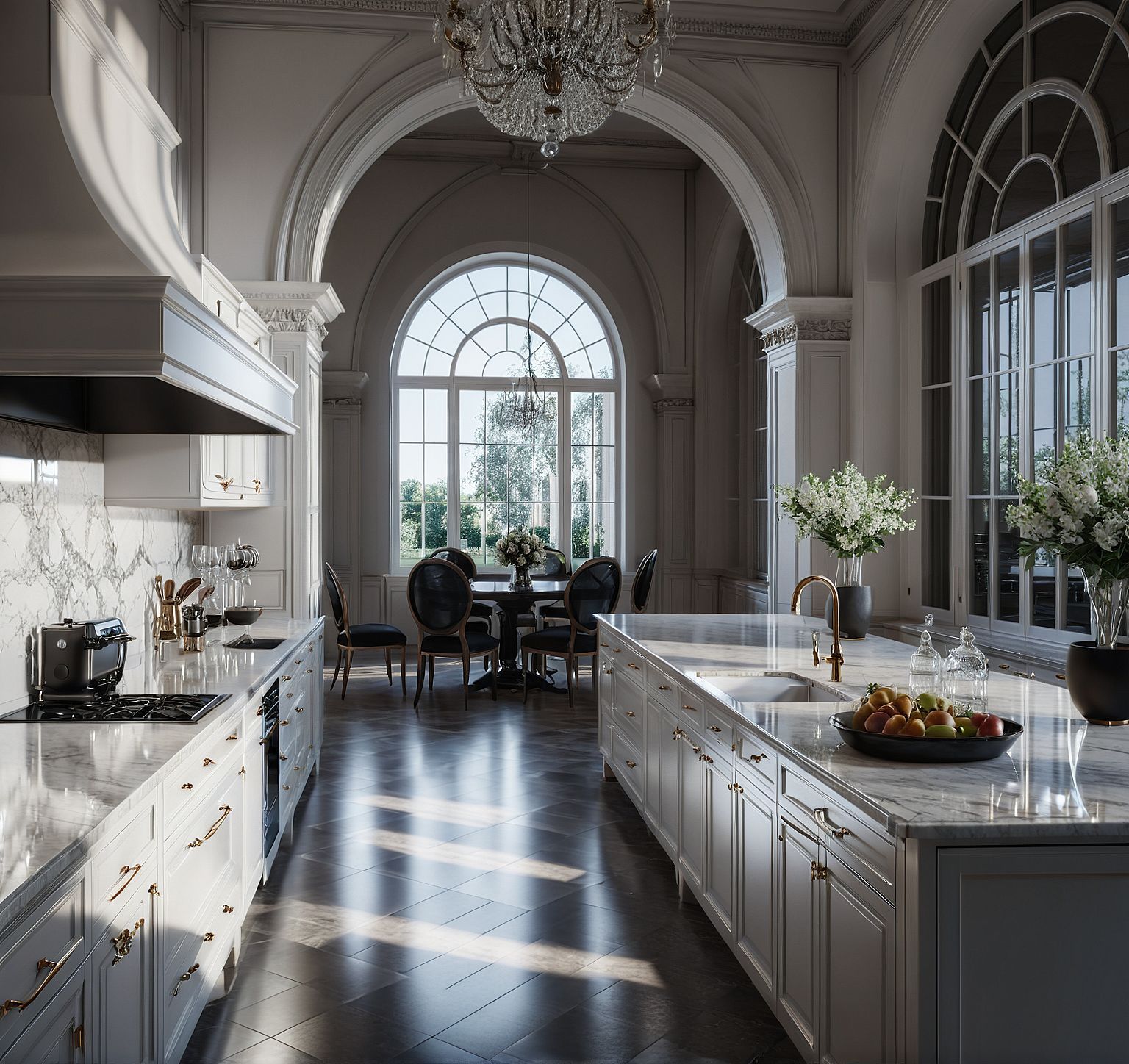 Classic luxury kitchen